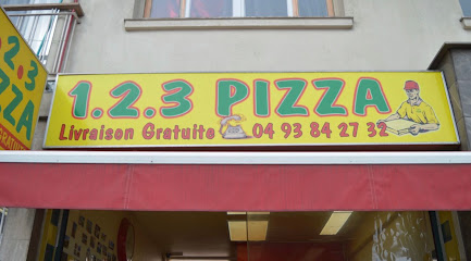 Pizza de 1 2 3 Pizza à Nice
