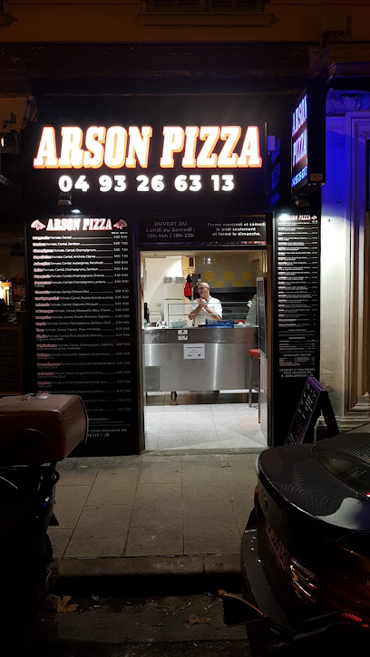Pizza de Arson Pizza à Nice