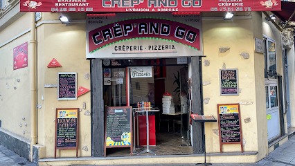 Pizza de Crêp'and Go à Nice