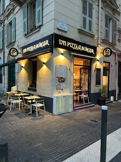 Pizza de DII Pizza & Burgers à Nice