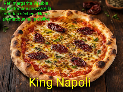 Pizza de King Napoli à Nice