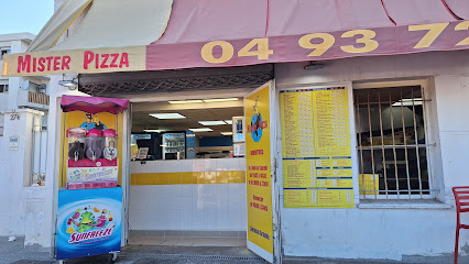 Pizza de Mister Pizza Californie à Nice