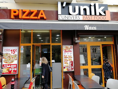 Pizza de Pizza L'unik à Nice