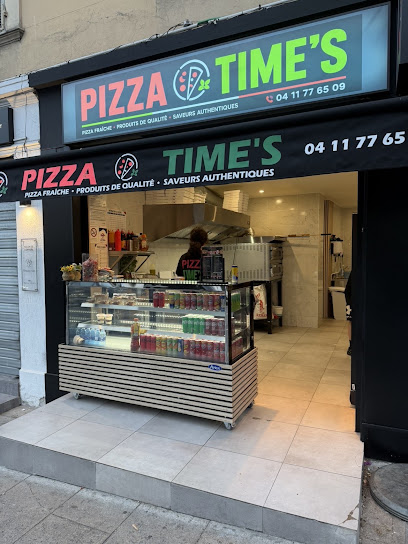 Pizza de Pizza Time’s à Nice